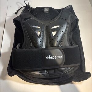 Webetop Kids Dirt Bike Body Chest Spine Protector Vest Protective Small